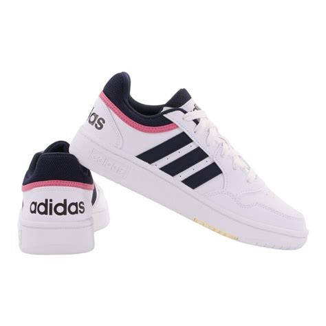 adidas schuhe weiß hoops damen|Weiss .